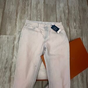 Louis Vuitto Louis Vuitton Bleached Pink Jeans n Bleached Pink Jeans size 31